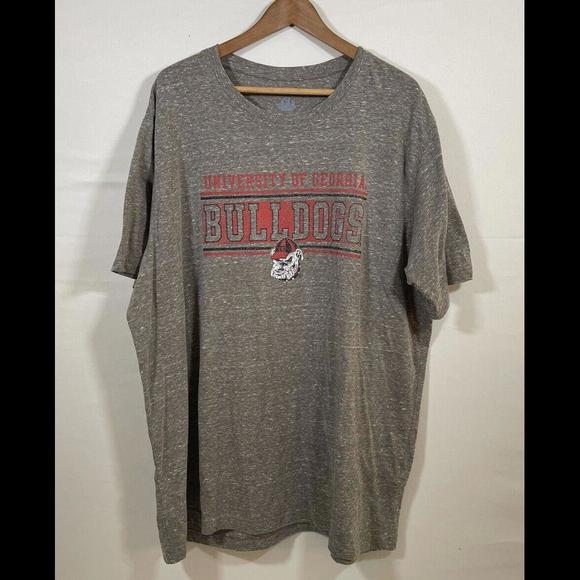 Champion Other - Men’s Georgia Bulldogs Gray/Brown Heather Short Sleeves T-shirt Sz 2XL